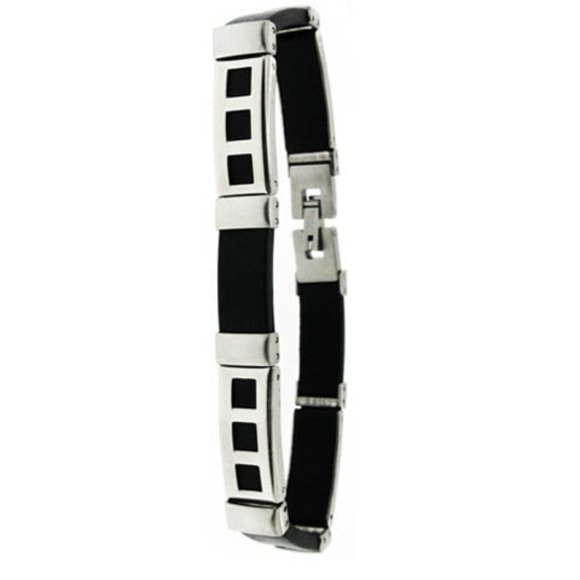 2/$50 Men's Carminatto Stainless Steel Bracelet - Picture 2 of 3